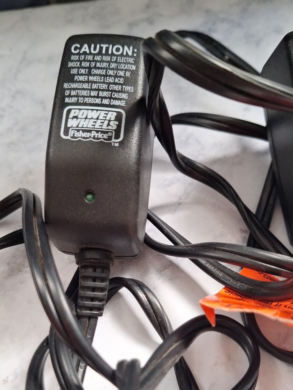 Power Wheels 2 Pack 6V Chargers Black AC Charger Adapter